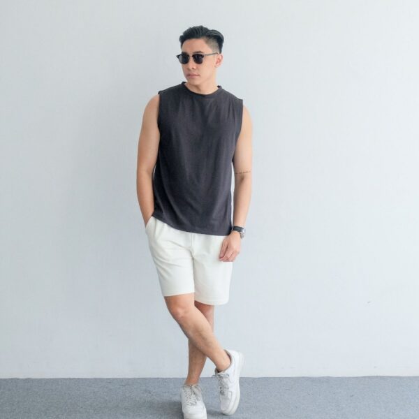 Top Crewneck Sleeveless - Atasan Pria - Singlet